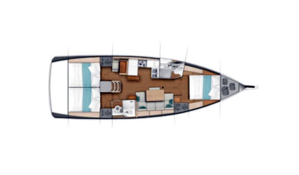 Sun Odyssey 440 Modesty
